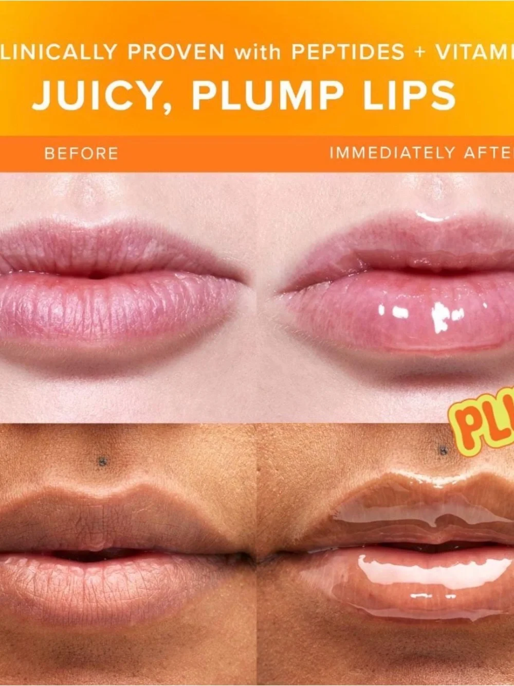 Farmacy Lip Smoothie Mango Vitamin C Peptide Lip Balm